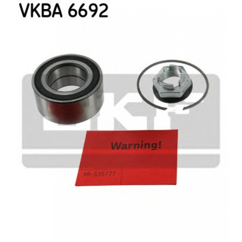 VKBA 6692 SKF Підшипник кульковий d>30